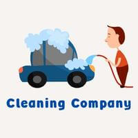 cleaning company logo